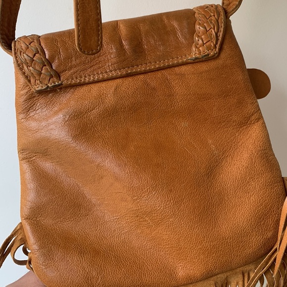 BALI ELF Leather Fringe Crossbody Bag - Picture 11 of 13